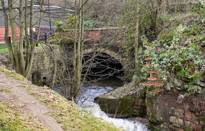 River Medlock, Park Bridge #Tameside