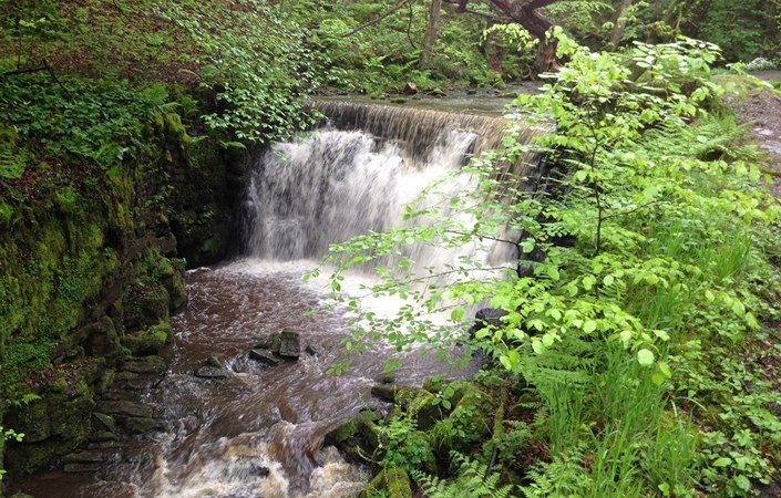 Waterfall near Summerseat #Bury